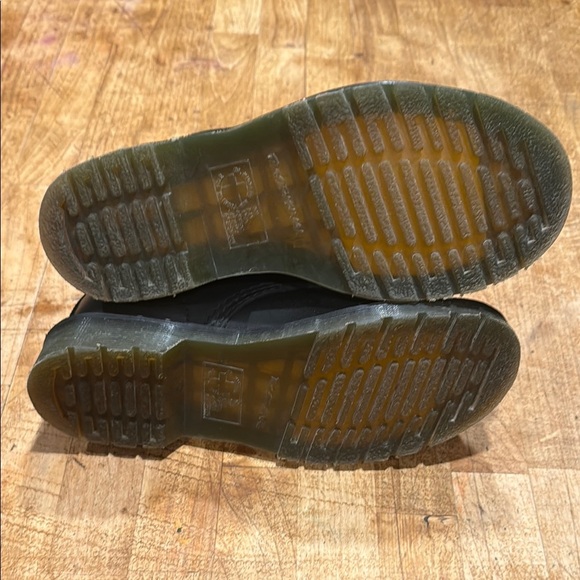 Dr. Martens Black Boots with Yellow Accents - Picture 4 of 4